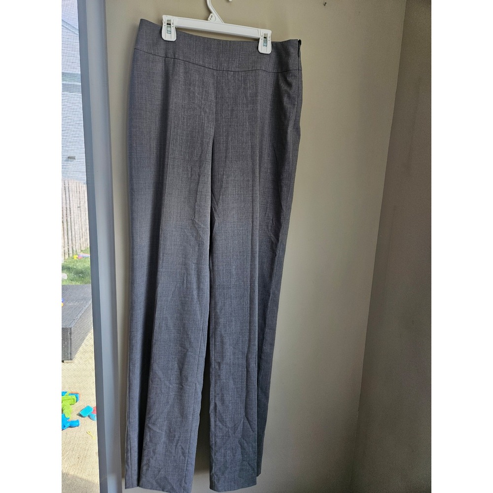 Akris Punto grey wool office work high waist proffessional sleek business look 6